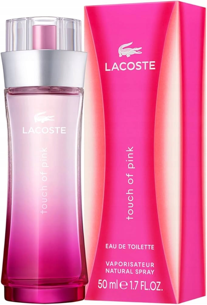 PERFUME LACOSTE TOUCH OF PINK EDT 50 ML. ORIGINAL - FOIL EAN (GTIN) 0721866380951