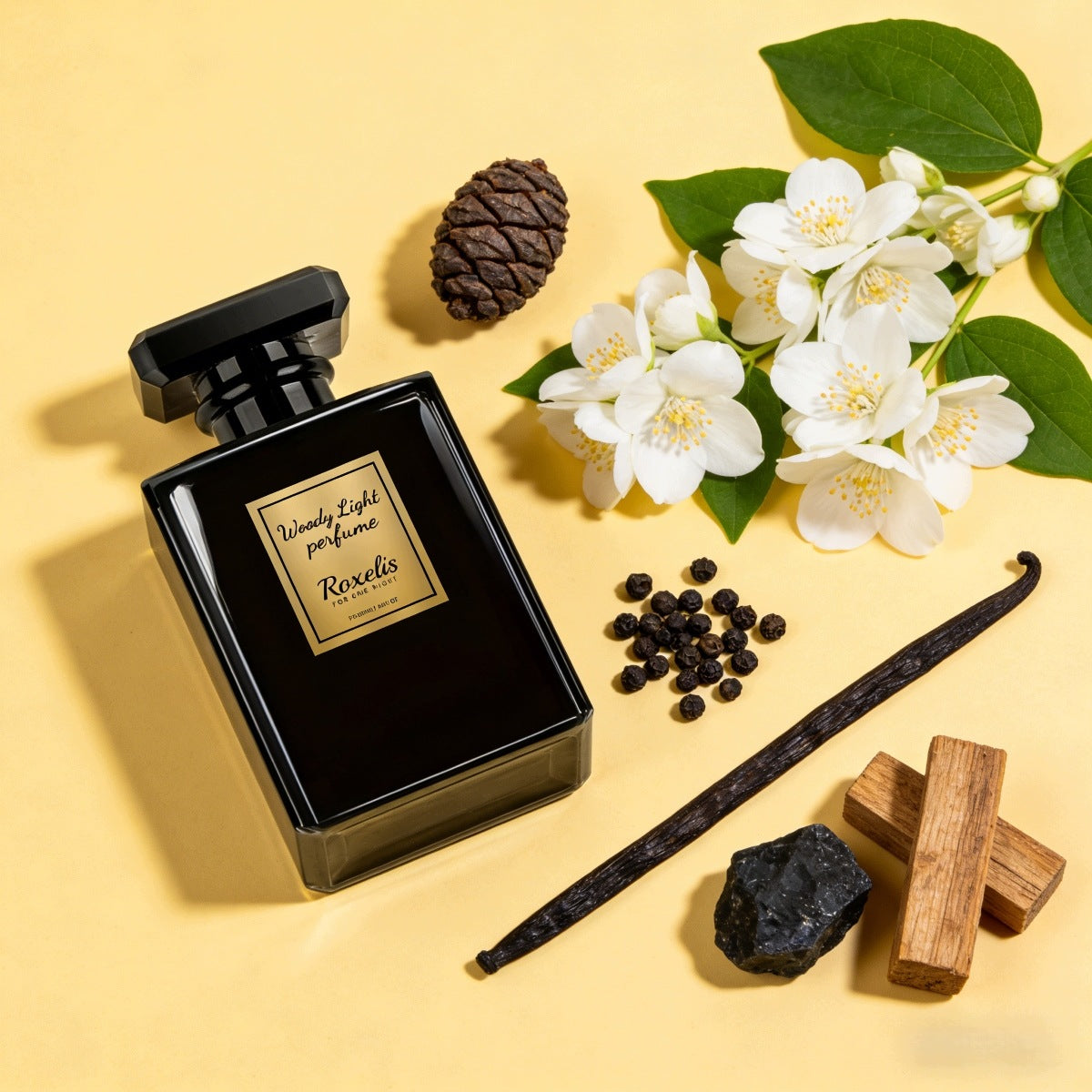 PERFUME ROXELIS WOODY LIGHT FOR ONE NIGHT 50 ML WOODY FRAGRANCE Manufacturer code PERFUMY