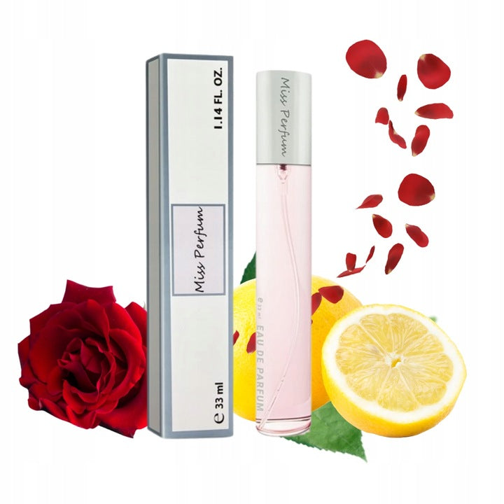 PERFUME WOMEN MISS PARFUM FRUIT FLORAL LEMON ROSE BERGAMOT 33ML
