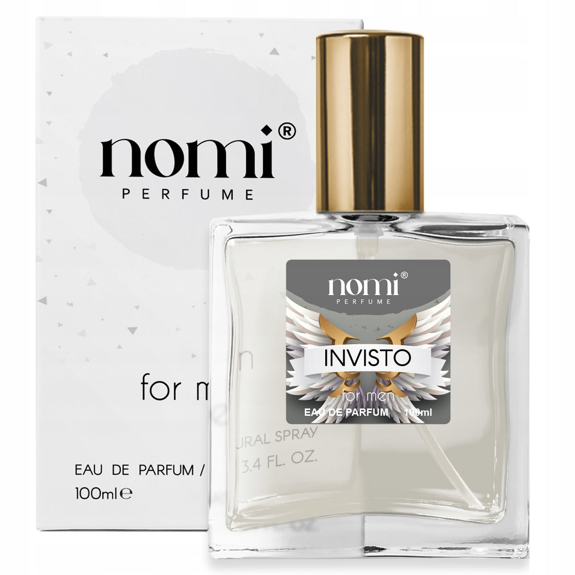 PERMANENT FRENCH MEN'S PERFUME NOMI PERFUMETKI INVISTO PERFUME 100ml