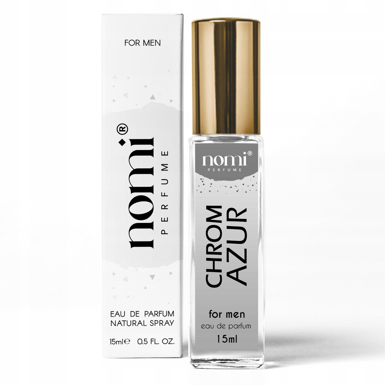 PERMANENT FRENCH MEN'S PERFUME NOMI PERFUMETKI PERFUME CHROME AZUR 15ML
