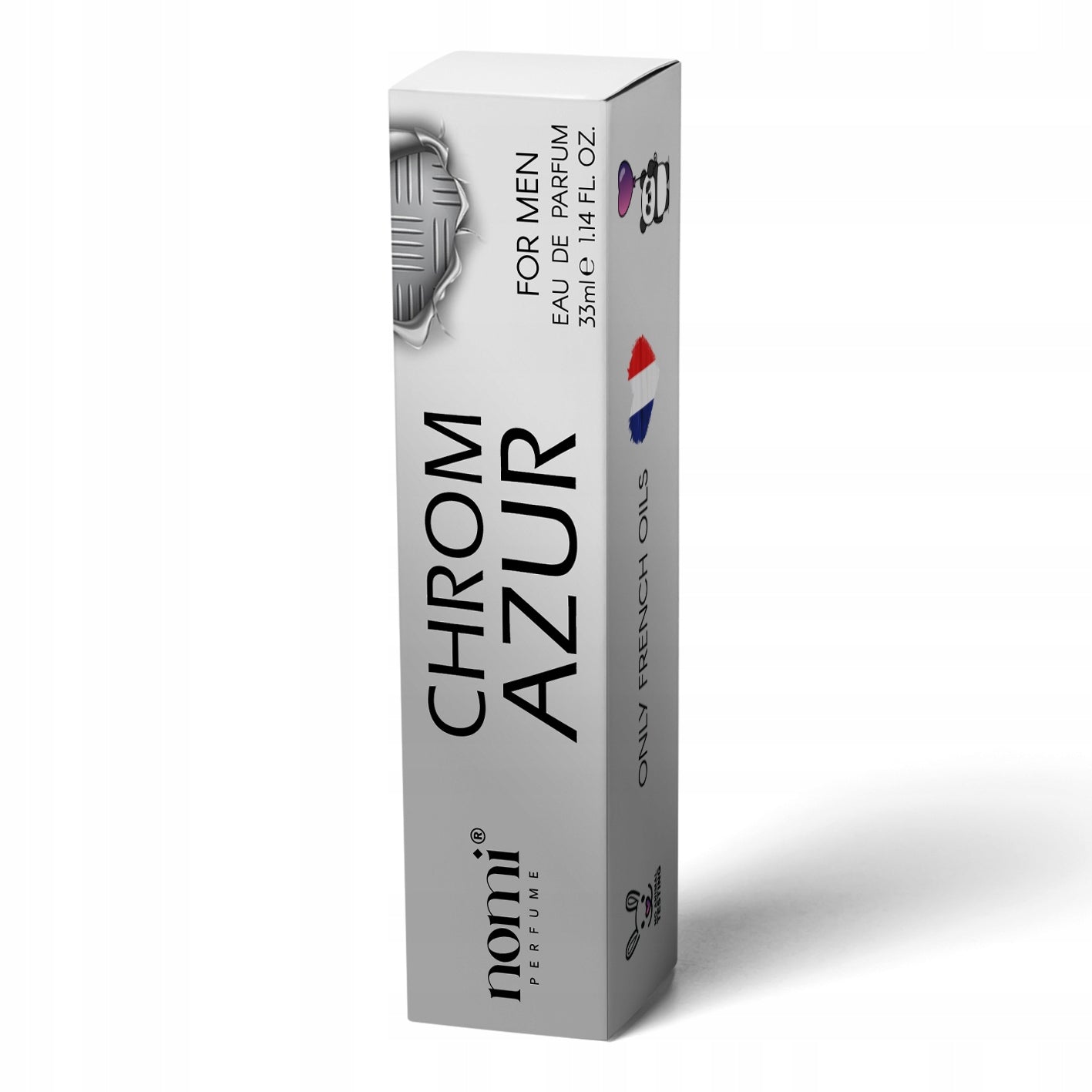 PERMANENT FRENCH MEN'S PERFUME NOMI PERFUMETKI PERFUME CHROME AZUR 33ML Brand Nomi Perfumetki