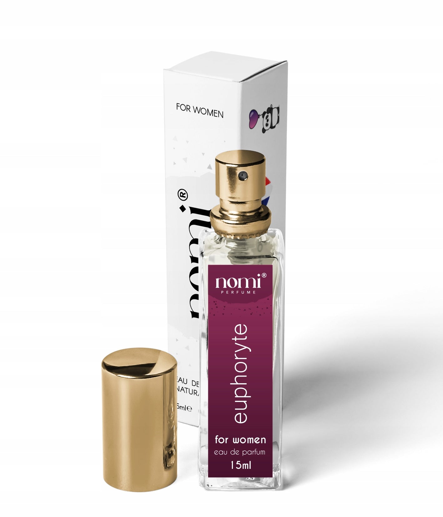 PERMANENT FRENCH PERFUME FOR WOMEN NOMI PERFUMETKI PERFUME EUPHORYTE 15ML Packaging status original