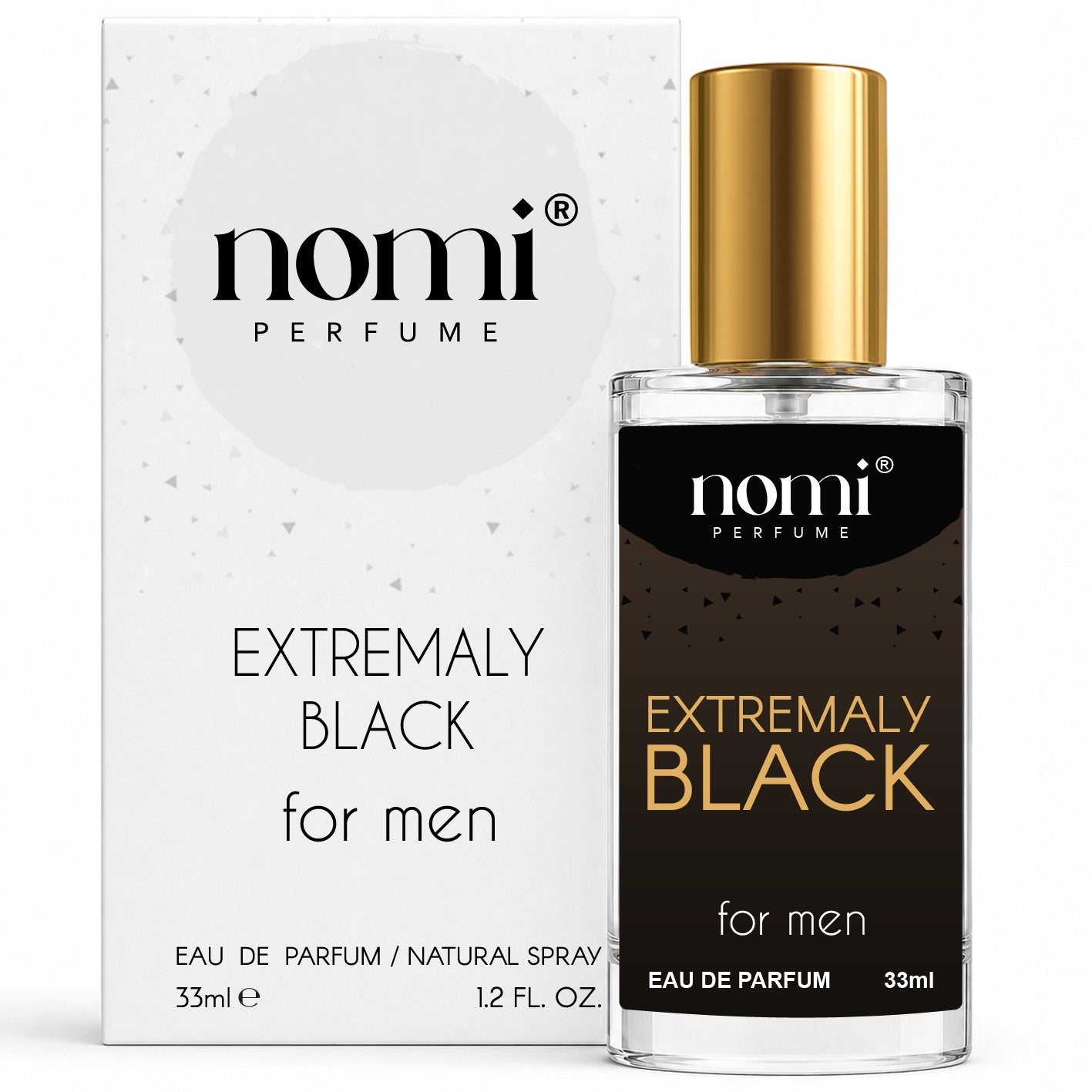 PERMANENT MEN'S PERFUME NOMI PERFUMETKI EXTREMALY BLACK EDP 33ml