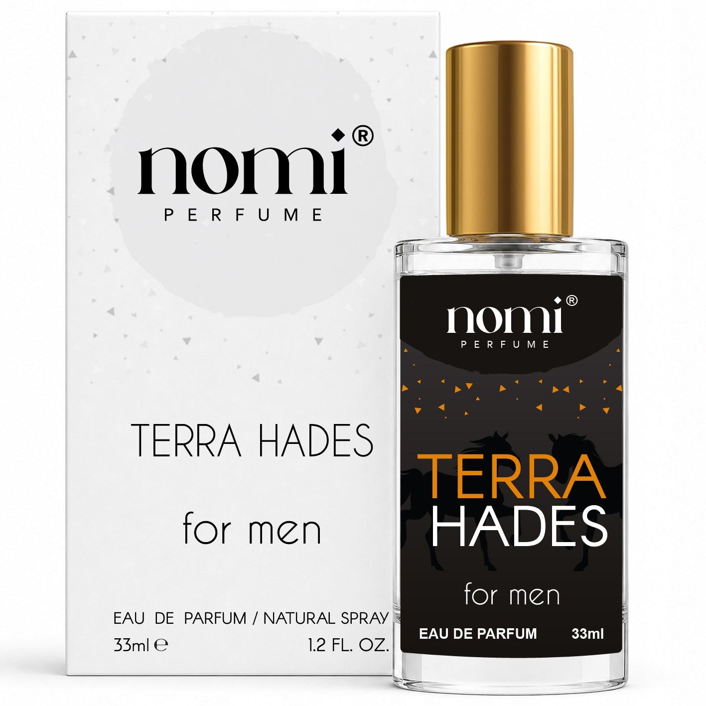 PERMANENT MEN'S PERFUME NOMI PERFUMETKI PERFUME TERRA HADES 33ML EDP