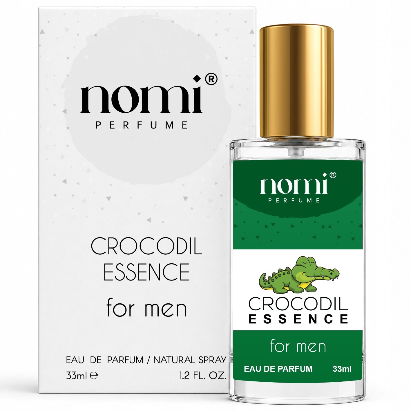 PERSISTENT MEN'S PERFUME FM NOMI PERFUMETKI PERFUME CROCODIL ESSENCE 33ml