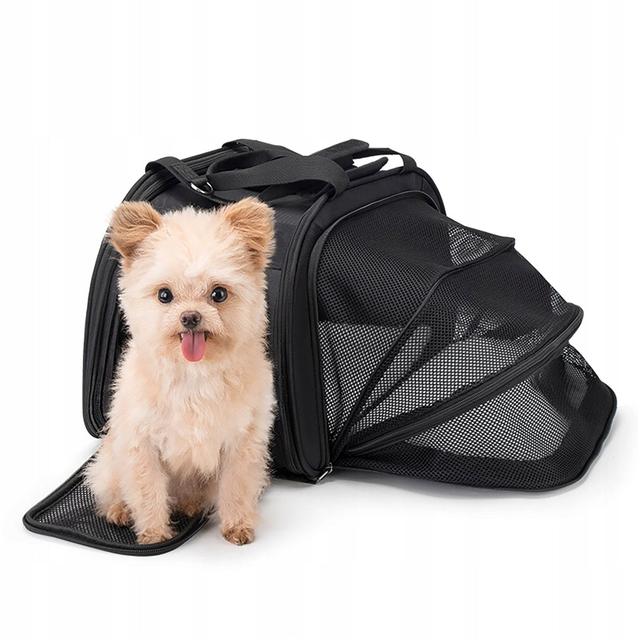 PET TRANSPORT TROBA TRAVEL BIKE BAG 25L BLACK ROCKBROS Manufacturer code 7683507143024