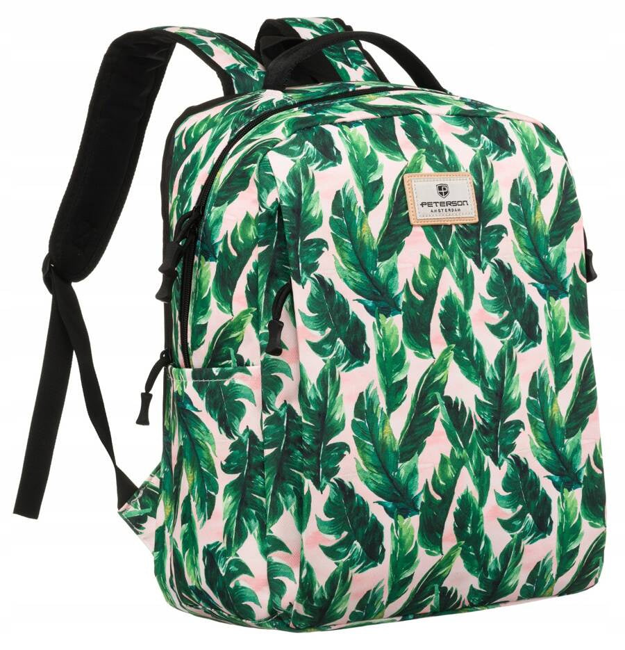 PETERSON laptop backpack large women's tablet roomy A4 travel bag