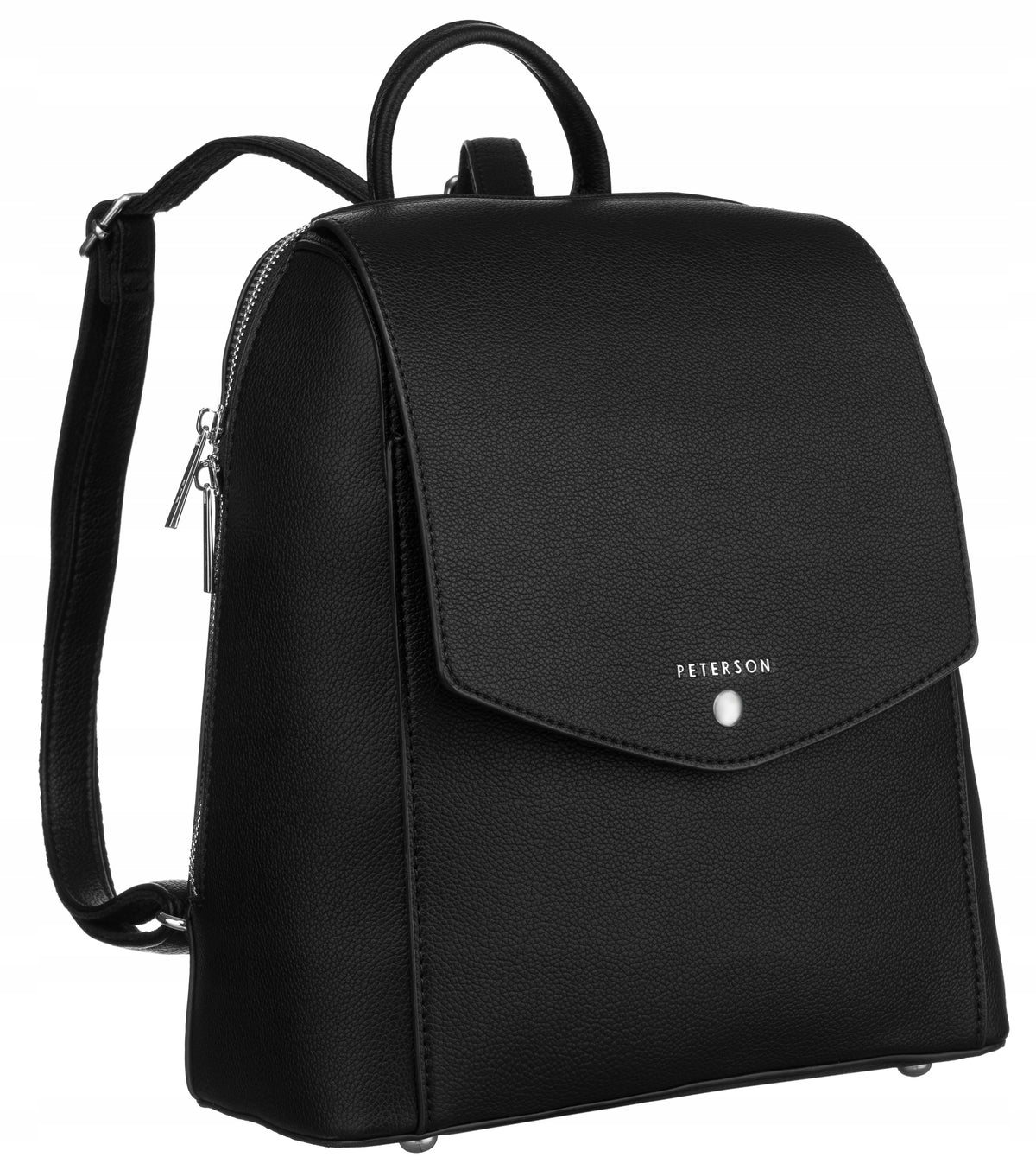 PETERSON small women's backpack mini zip roomy comfortable classic fashionable