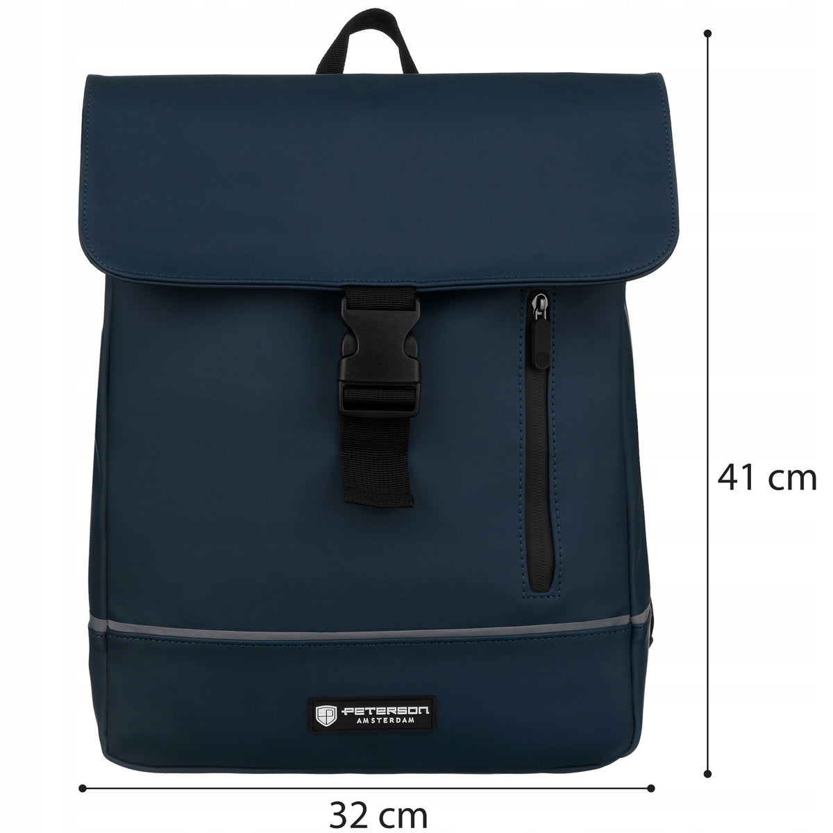 PETERSON women's backpack roomy urban sports for school Packaging status original