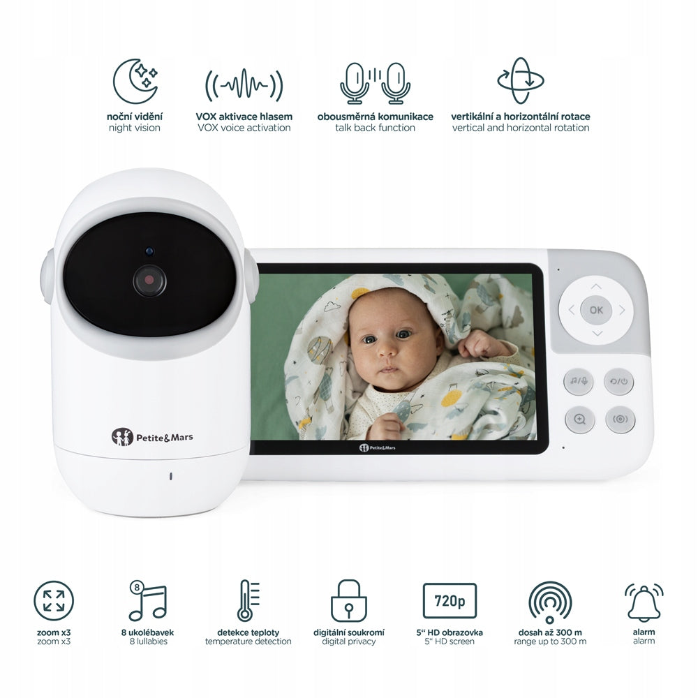 PETITE&MARS Baby monitor EVE 5.0 Manufacturer code 680045