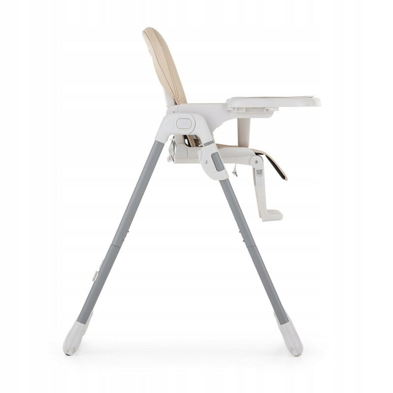 PETITE&MARS GuSTO high chair design Color white shades of gray and silver