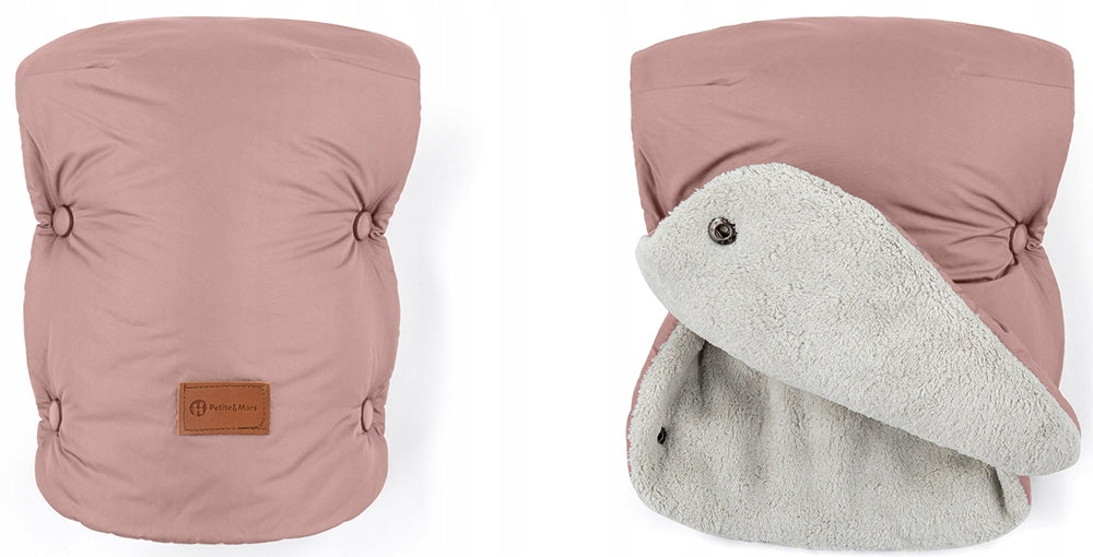 PETITE&MARS Winter sleeping bag Jibot 3 in 1 PLUS Gloves SET Dusty Pink Brand Petite&Mars