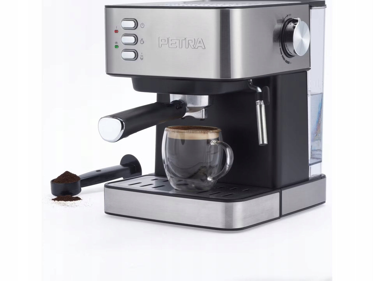 PETRA Stainless Steel Latte Cappuccino Coffee Maker