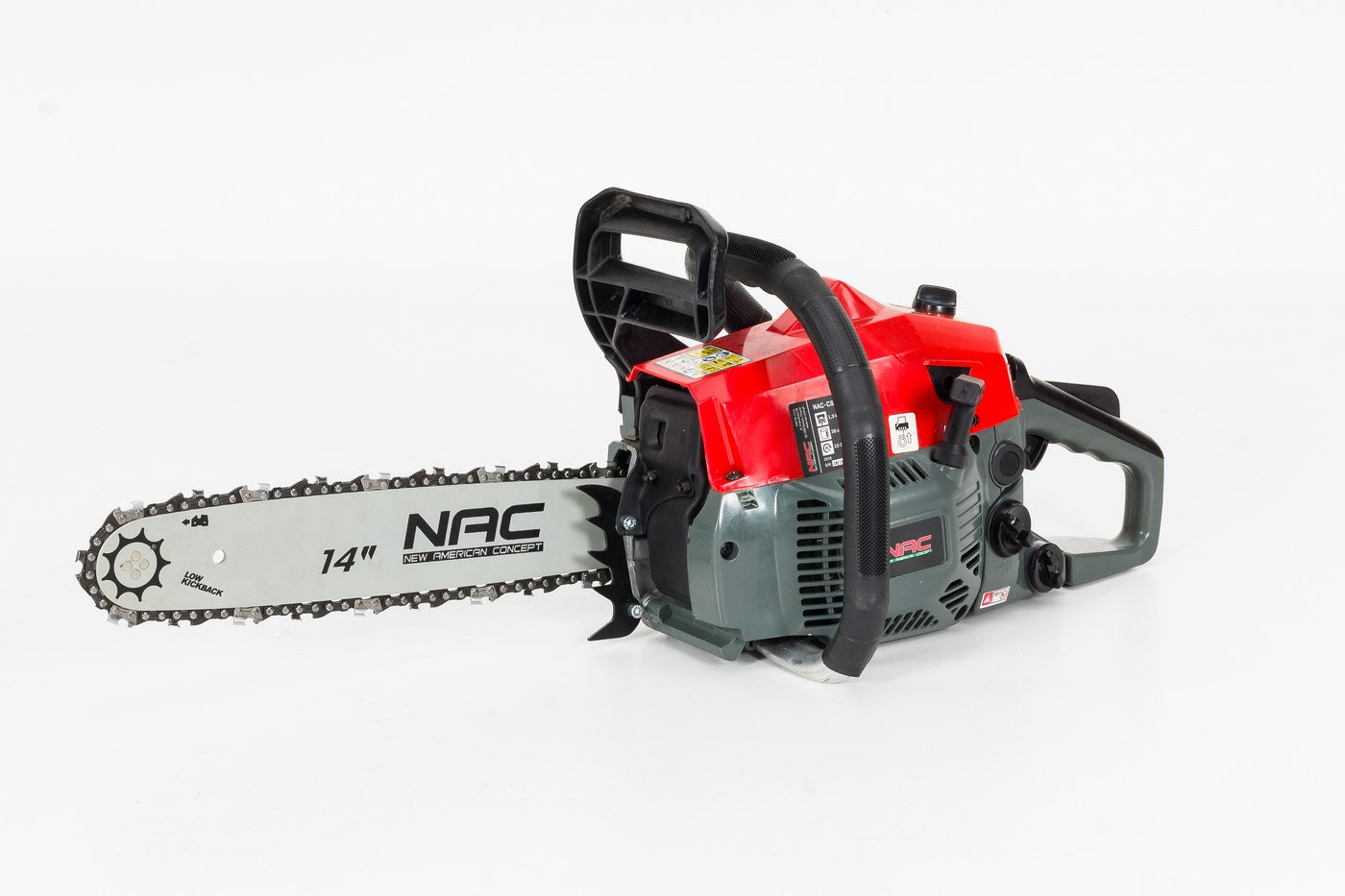 PETROL CHAIN SAW FOR WOOD NAC 35 cm 38 cm3 1.77 HP 19 m/s Guide length 35 cm