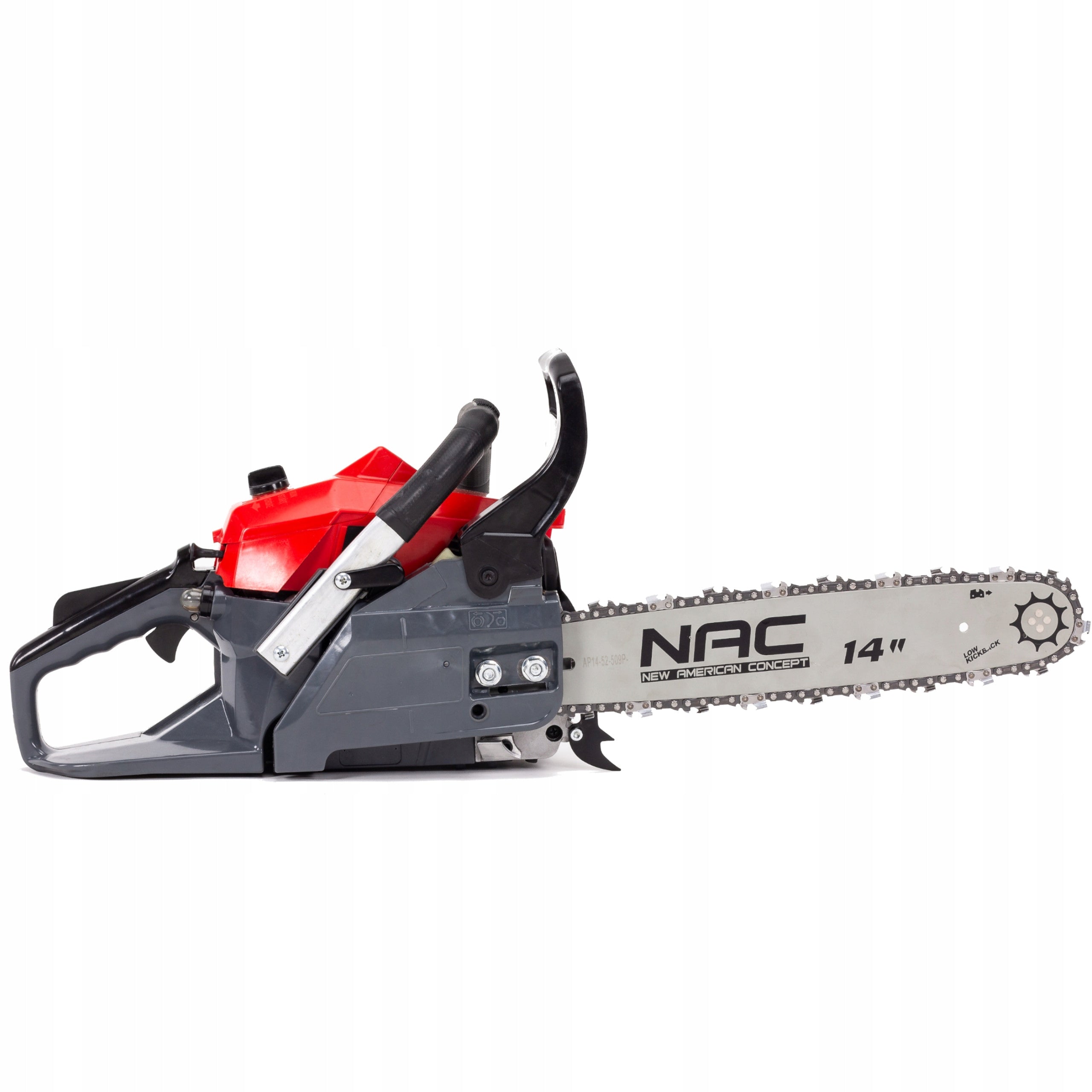 PETROL CHAIN SAW FOR WOOD NAC 35 cm 38 cm3 1.77 HP 19 m/s Power supply combustion