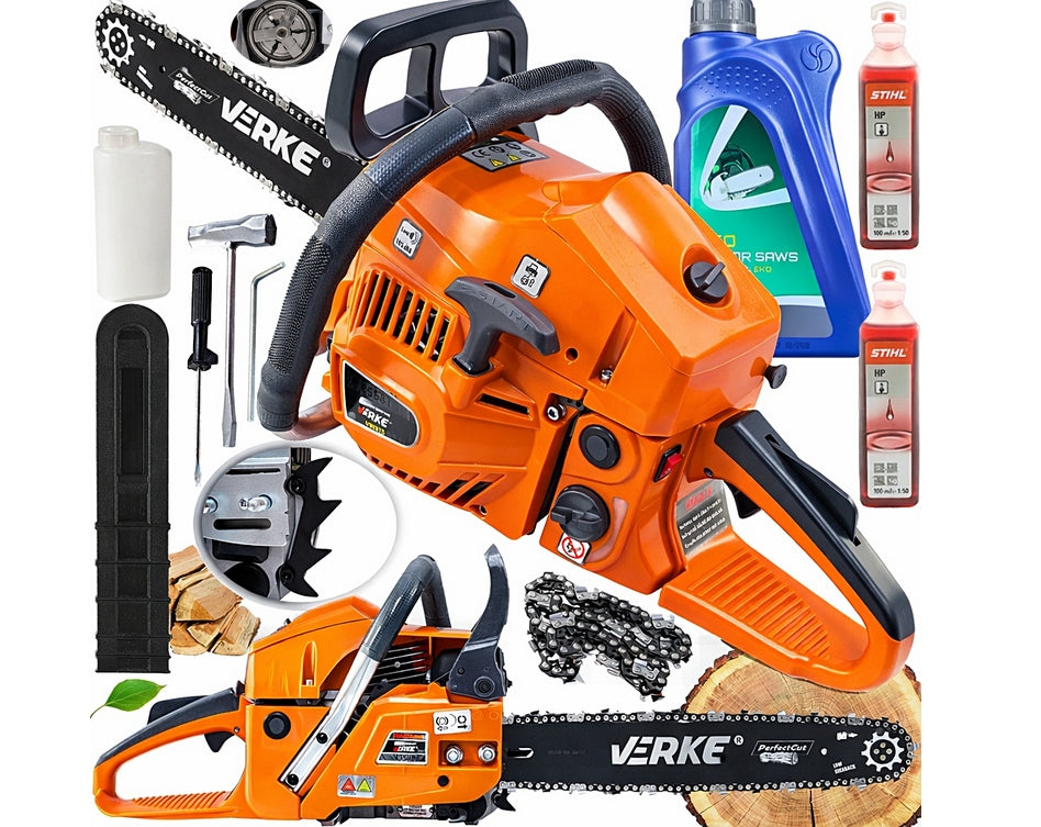 PETROL CHAINSAW 3KM FOR WOOD OIL STIHL STRONG SET