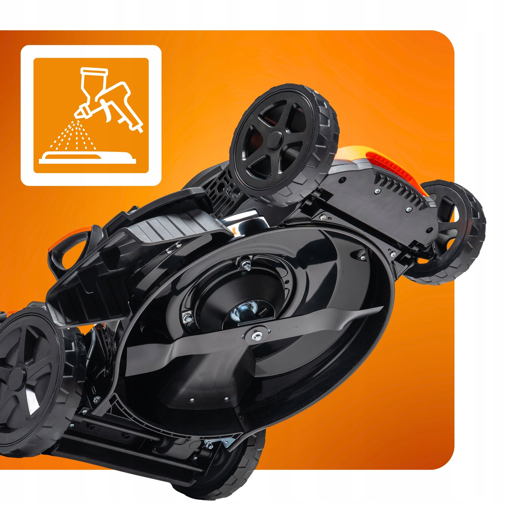 PETROL MOWER DRIVE WITH STARTER ENGINE LONCIN 196CC 51CM 60L 5,4KM Brand Top CUT