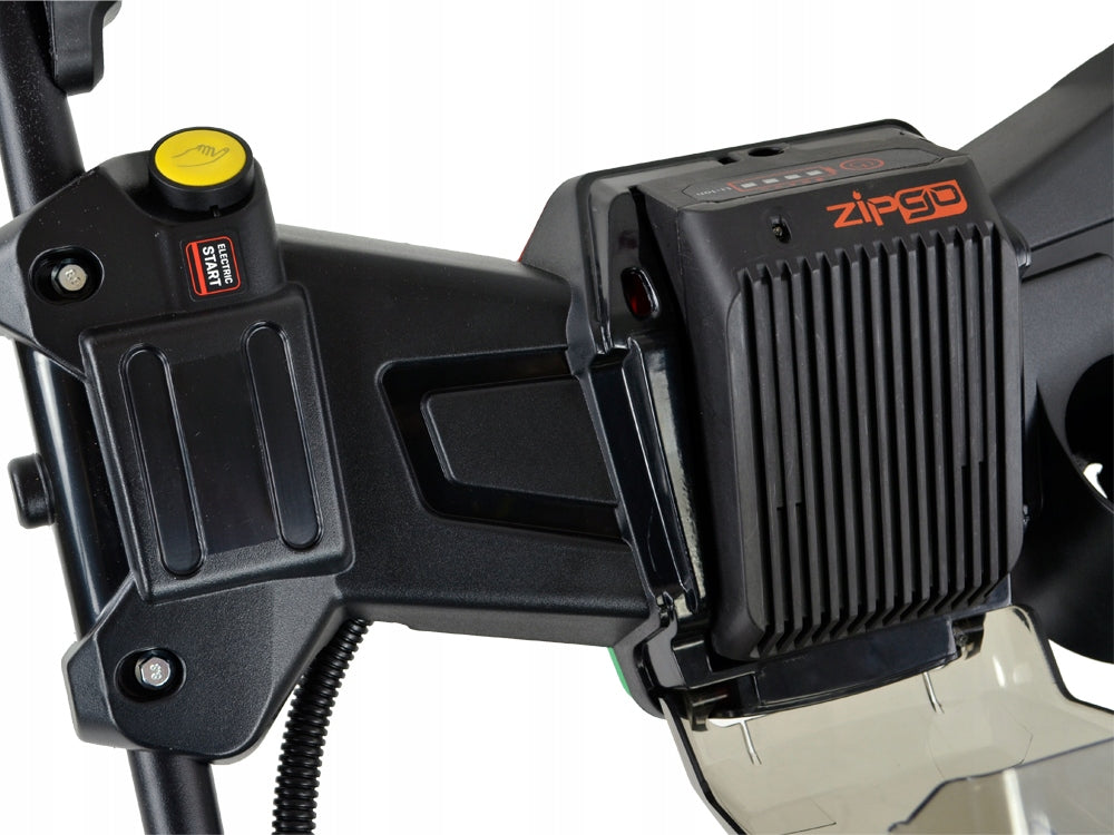PETROL MOWER NAC DRIVE 46 CM START ELECTRIC GRINDING SIDE ERUPTION Basket capacity 60 l