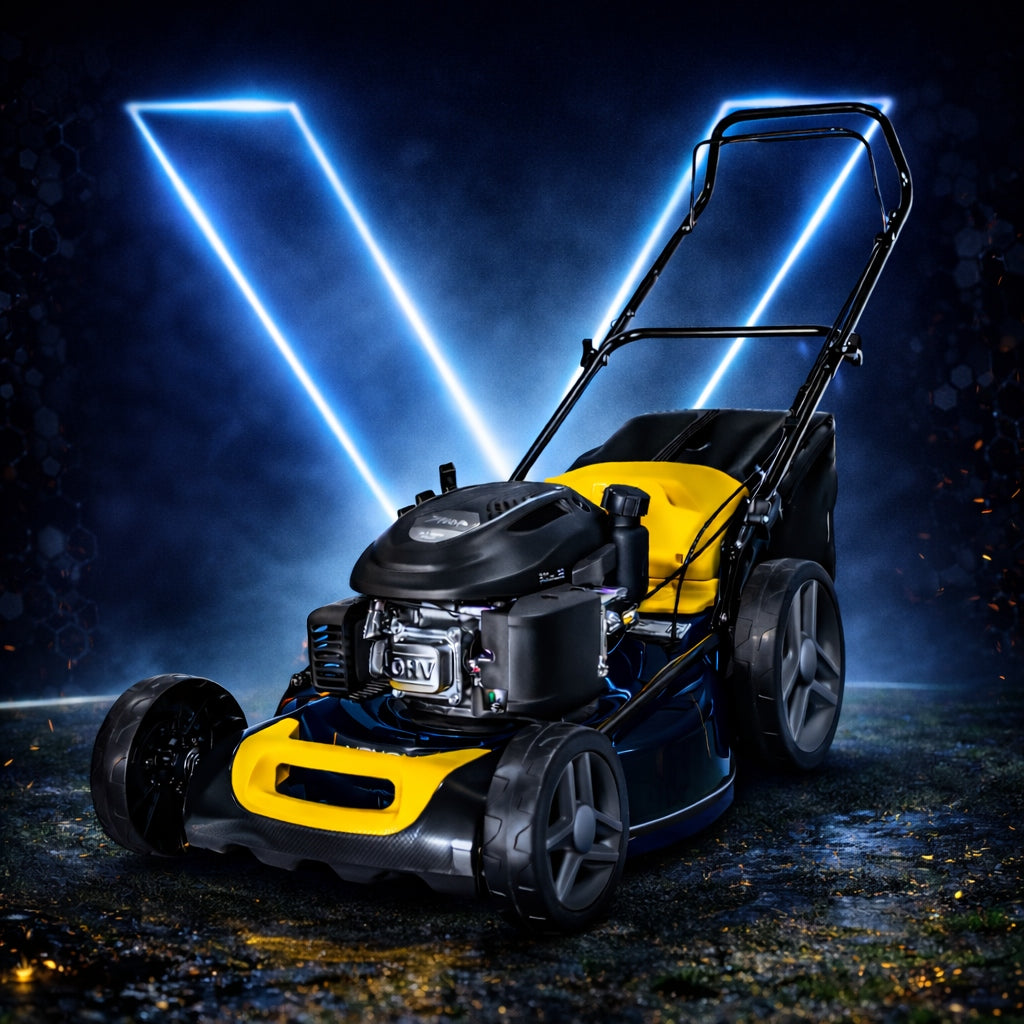 PETROL MOWER VENOM WITH DRIVE 51CM ENGINE STIGA 166CC HIGH GRASS PRO Series 534