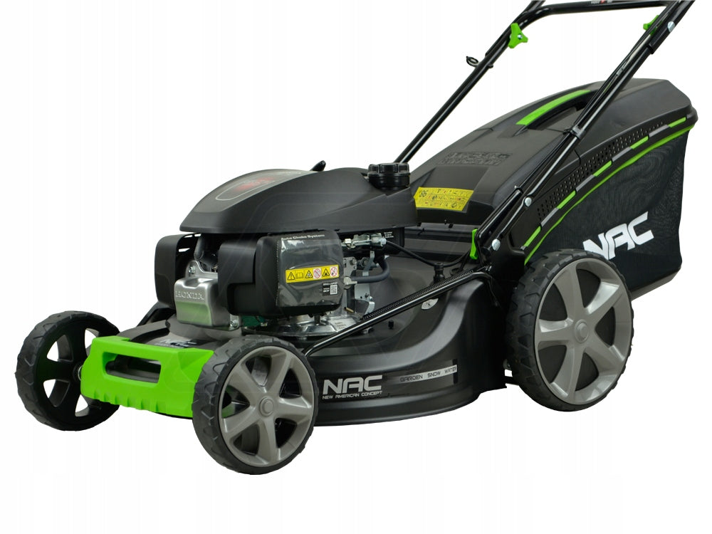 PETROL MOWER WITH NAC DRIVE ENGINE HONDA SIDE EJECTION GRINDING 53 CM Series Z napędem