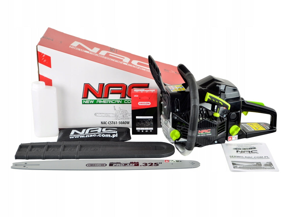 PETROL SAW NAC POWER 3.88 KM POJ 61,5 CM GUIDE 51 CM ACCESSORIES OREGON Brand no brand
