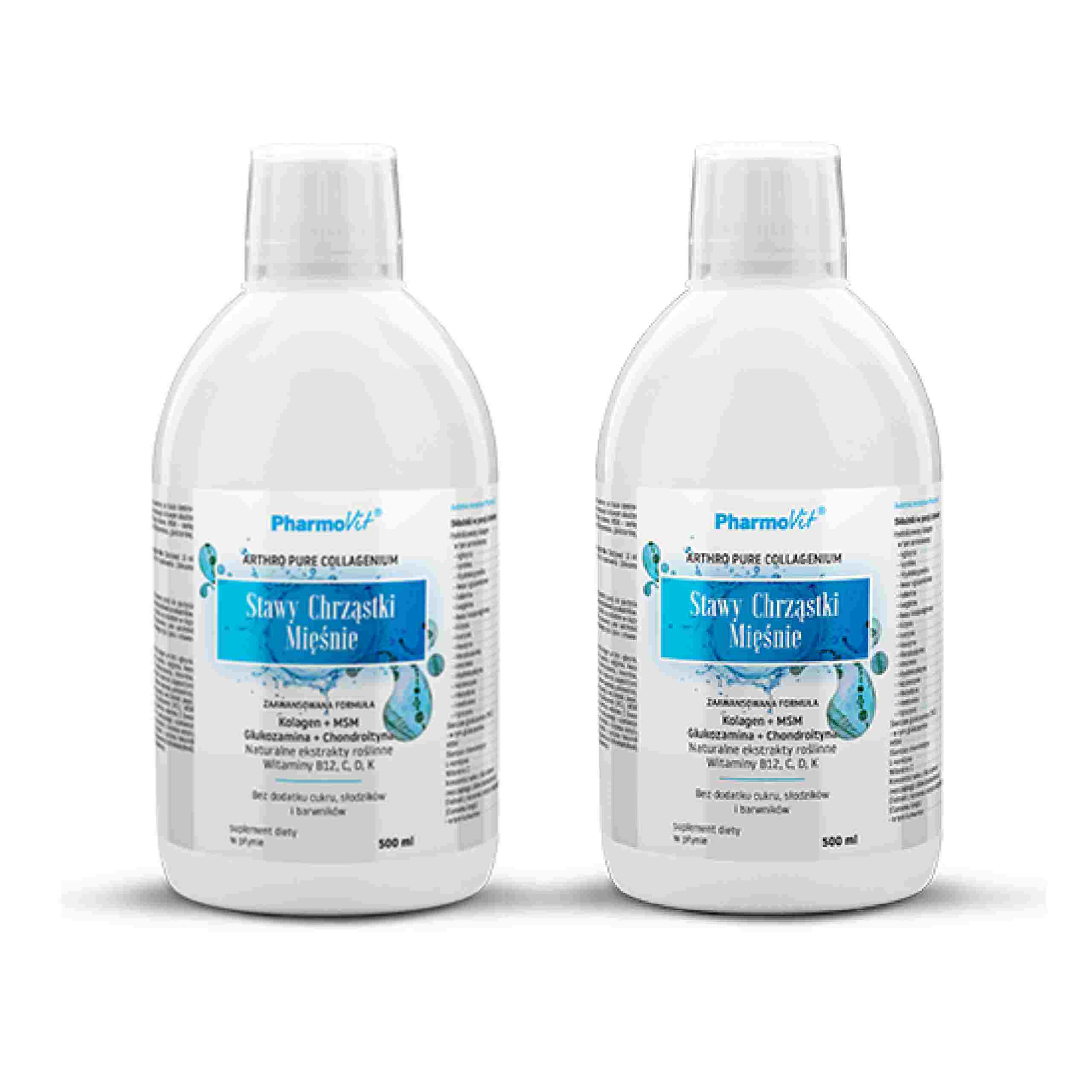 PHARMOVIT - 2x DIETARY SUPPLEMENT FOR JOINTS, CARTILAGE AND LIQUID MUSCLES BEZGL