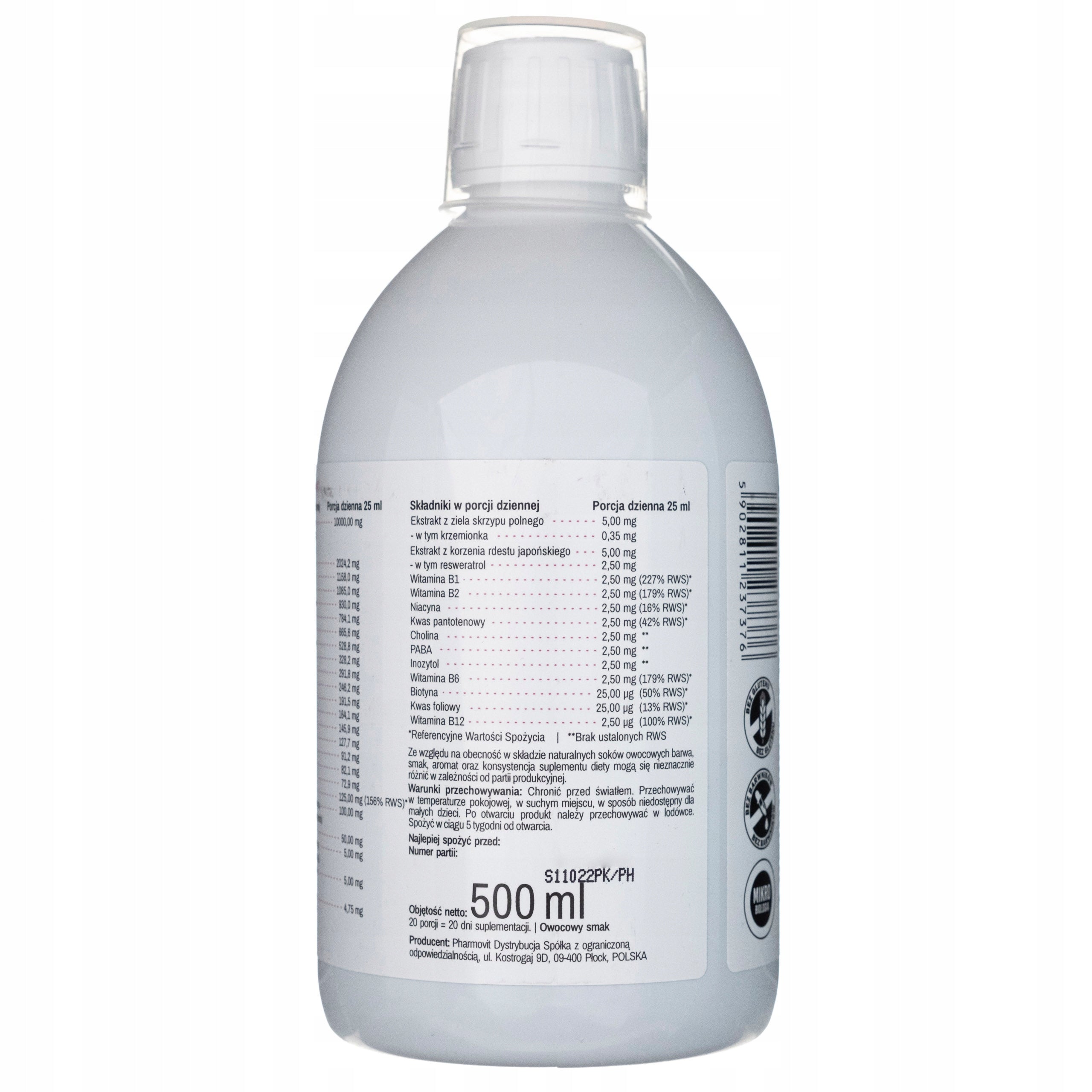 PHARMOVIT Collagen 10 000 mg liquid Expiration date at least 3 months from the date of purchase