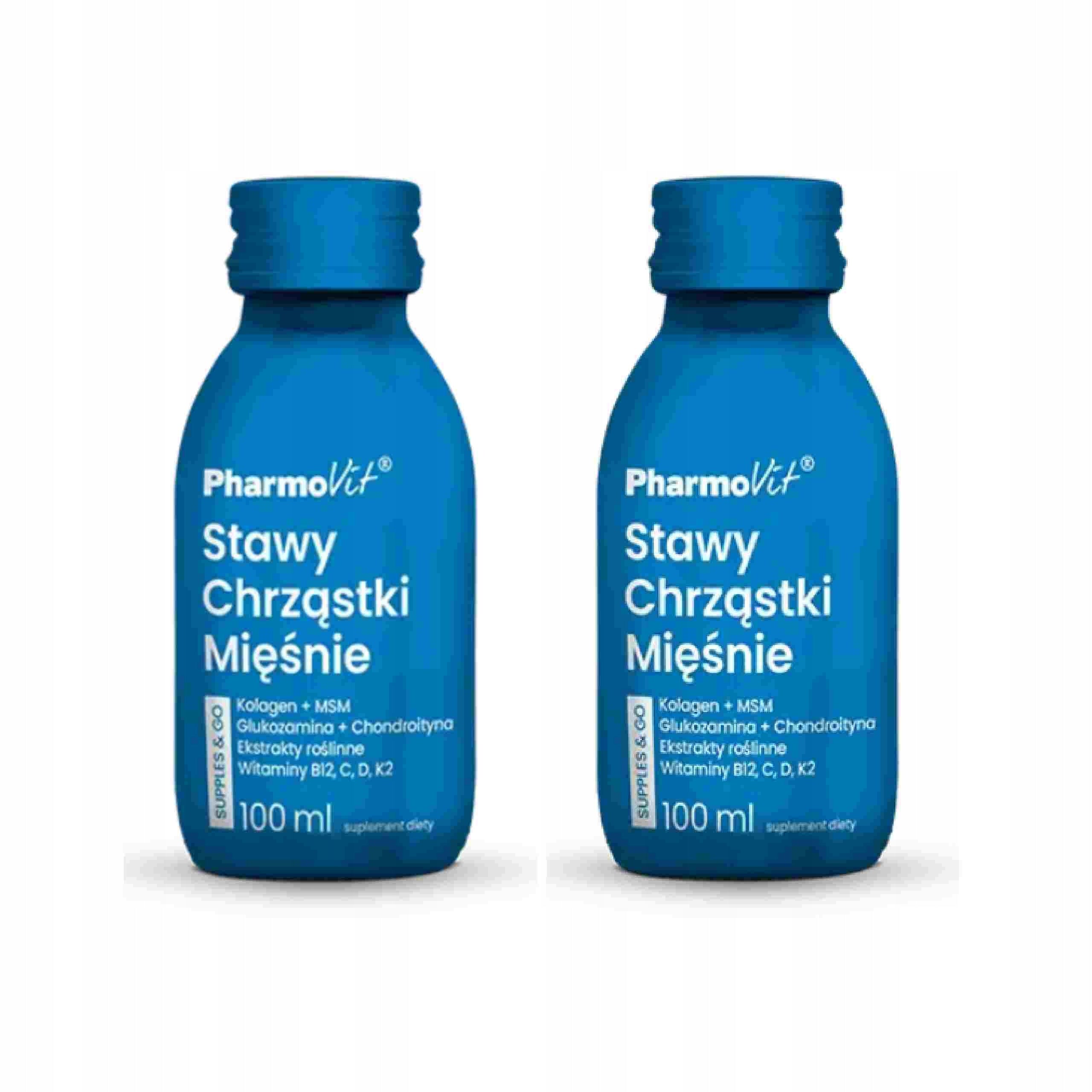 PHARMOVIT (SUPPLES & GO) - 2x SHOT COLLAGEN FOR JOINTS, CARTILAGE, MUSCLES WITHOUT