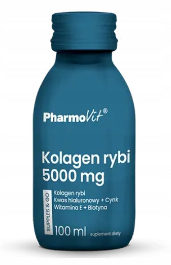 PHARMOVIT (SUPPLES & GO) - 2x SHOT FISH COLLAGEN (5000 mg) GLUTEN FREE 100 Brand Pharmovit