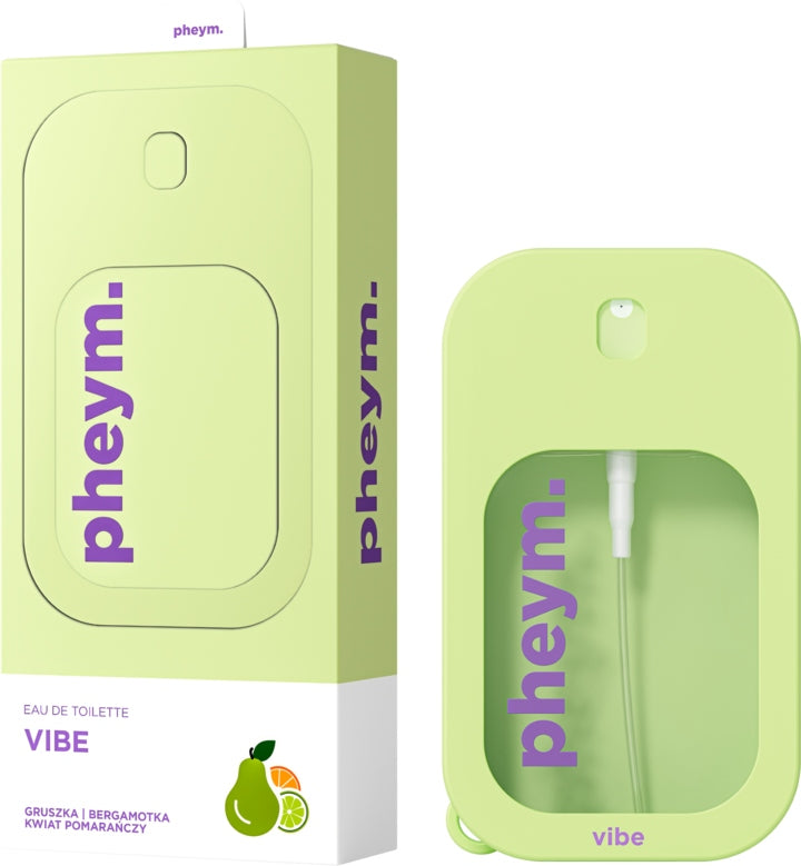 PHEYM. VIBE EAU DE TOILETTE FOR WOMEN PEAR BERGAMOT 50 ml