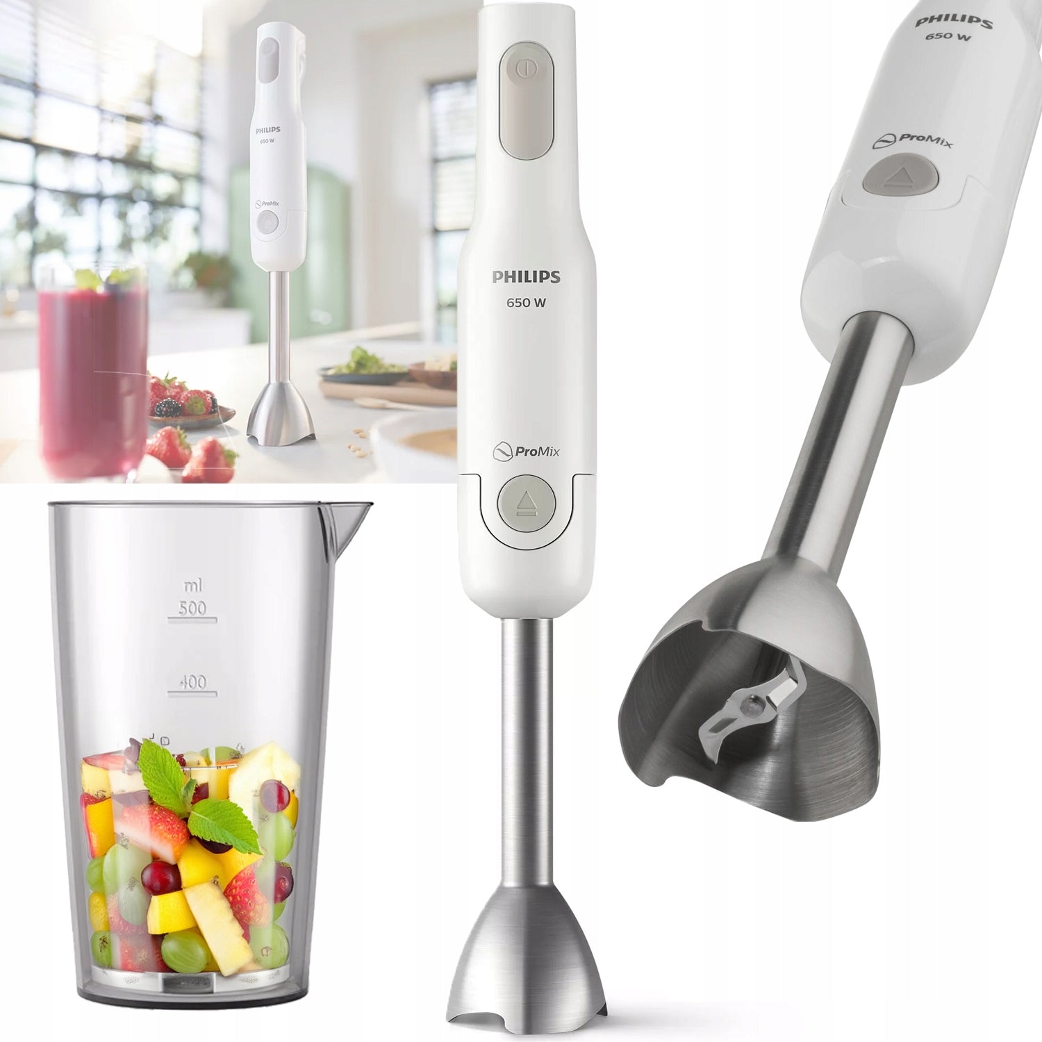 PHILIPS HR 2534/00 Daily Collection 650W Hand Blender