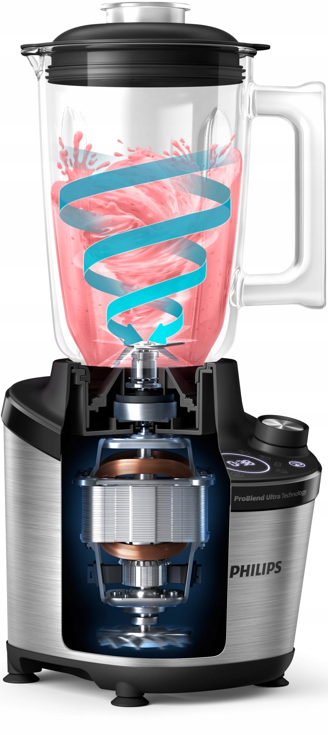PHILIPS High Power Blender 7000 ProBlend Ultra 1500W 2L Glass App Brand no brand