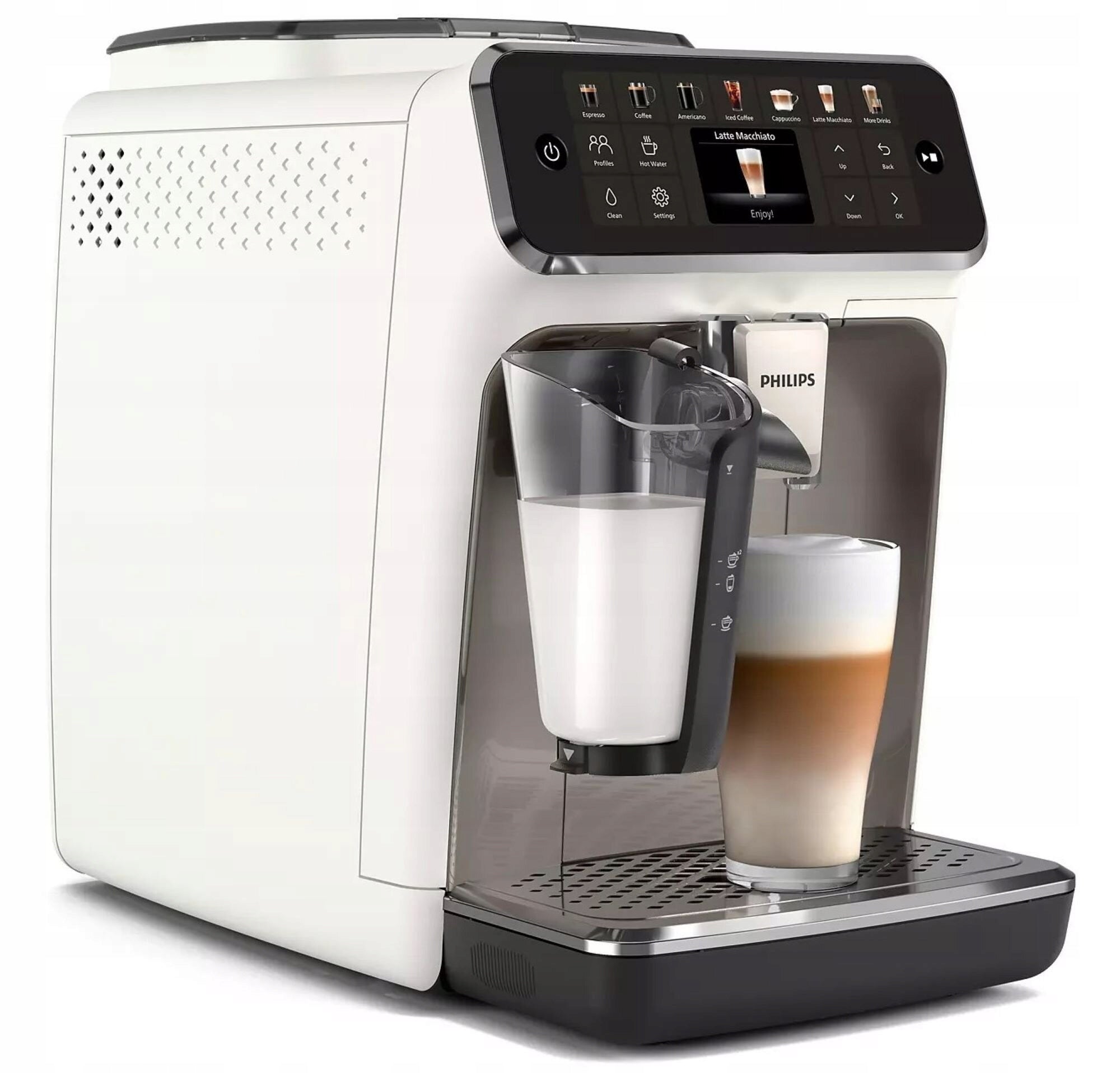 PHILIPS LatteGo EP4443/70 (Silent Brew) Material synthetic material