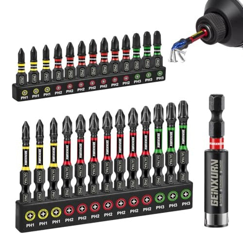 PHILLIPS 27 PCS MAGNETIC PHILLIPS BITS FOR SCREWDRIVER STEEL SET Brand no brand