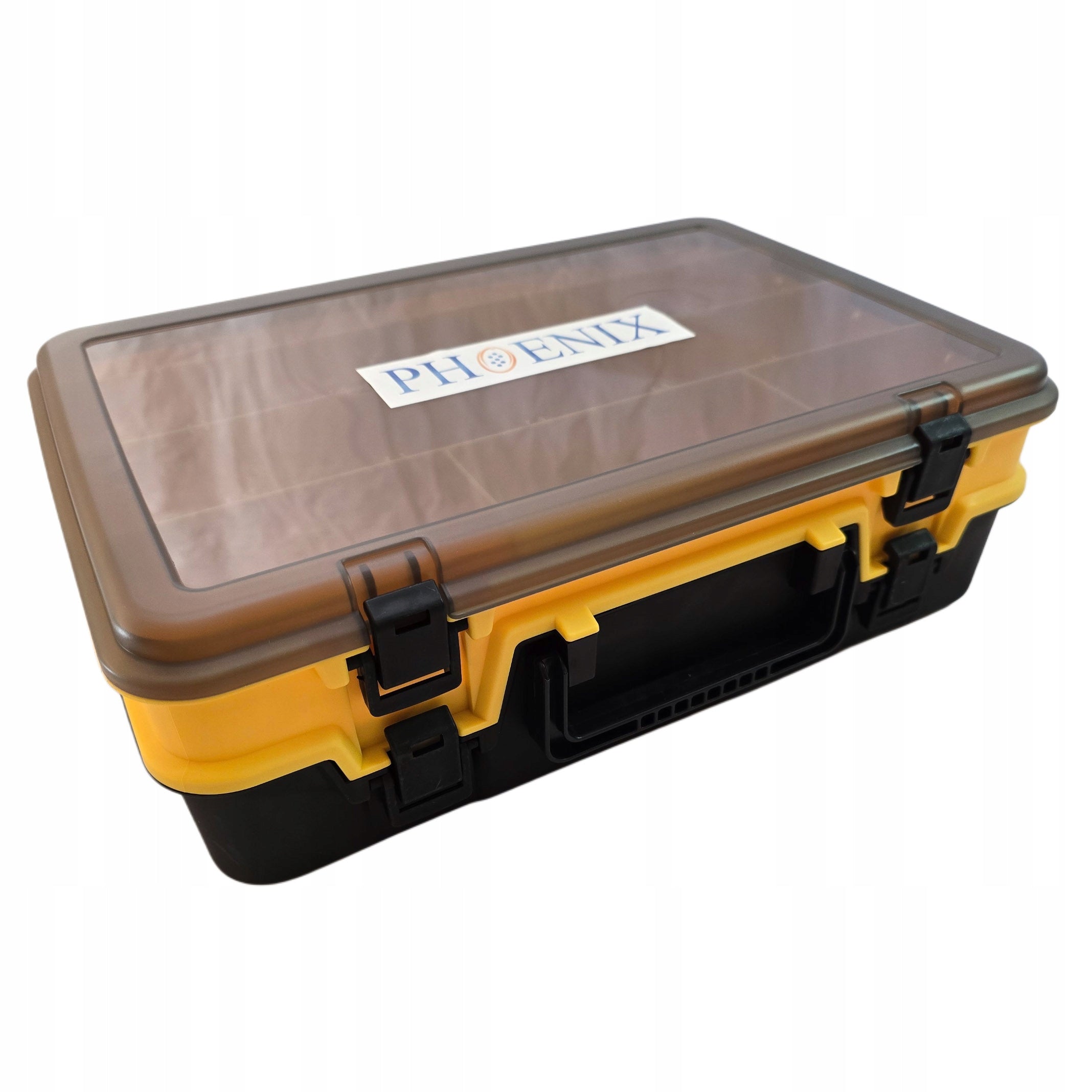 PHOENIX Two-level fishing box 38.5x27x12cm, WOBBLERS, RUBBERS - PUD47 EAN (GTIN) 5901560284853