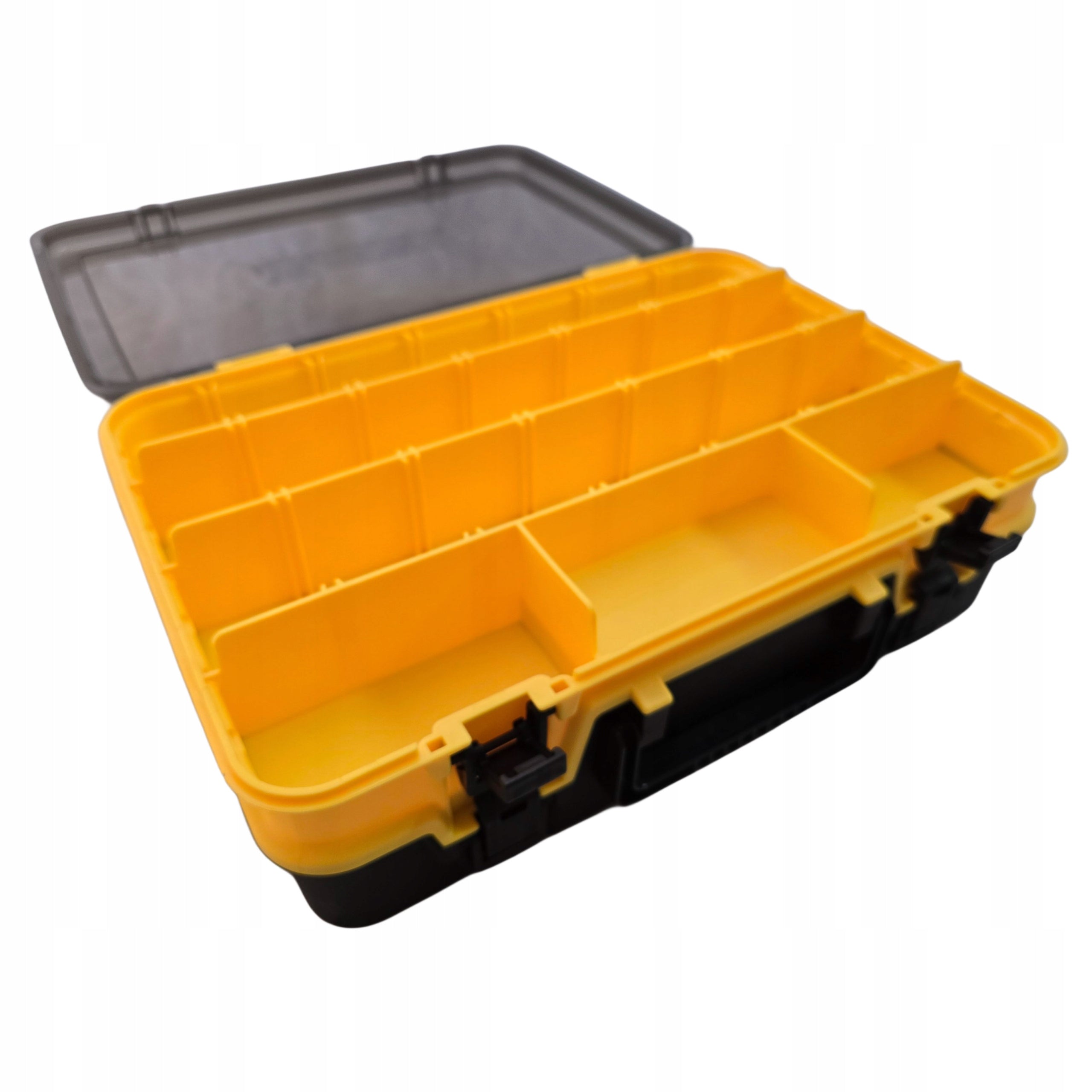 PHOENIX Two-level fishing box 38.5x27x12cm, WOBBLERS, RUBBERS - PUD47 Kind case