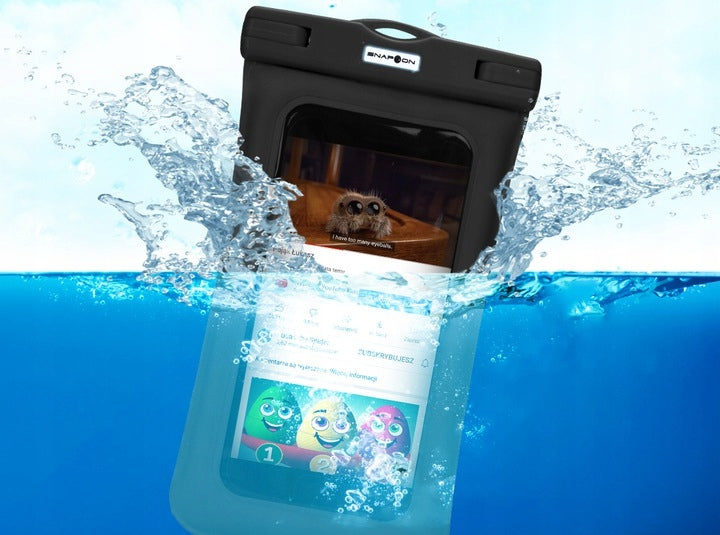 PHONE CASE FOR TAKING PHOTOS UNDERWATER KAYAK BOAT BEACHES Manufacturer code EtWodAir_BK