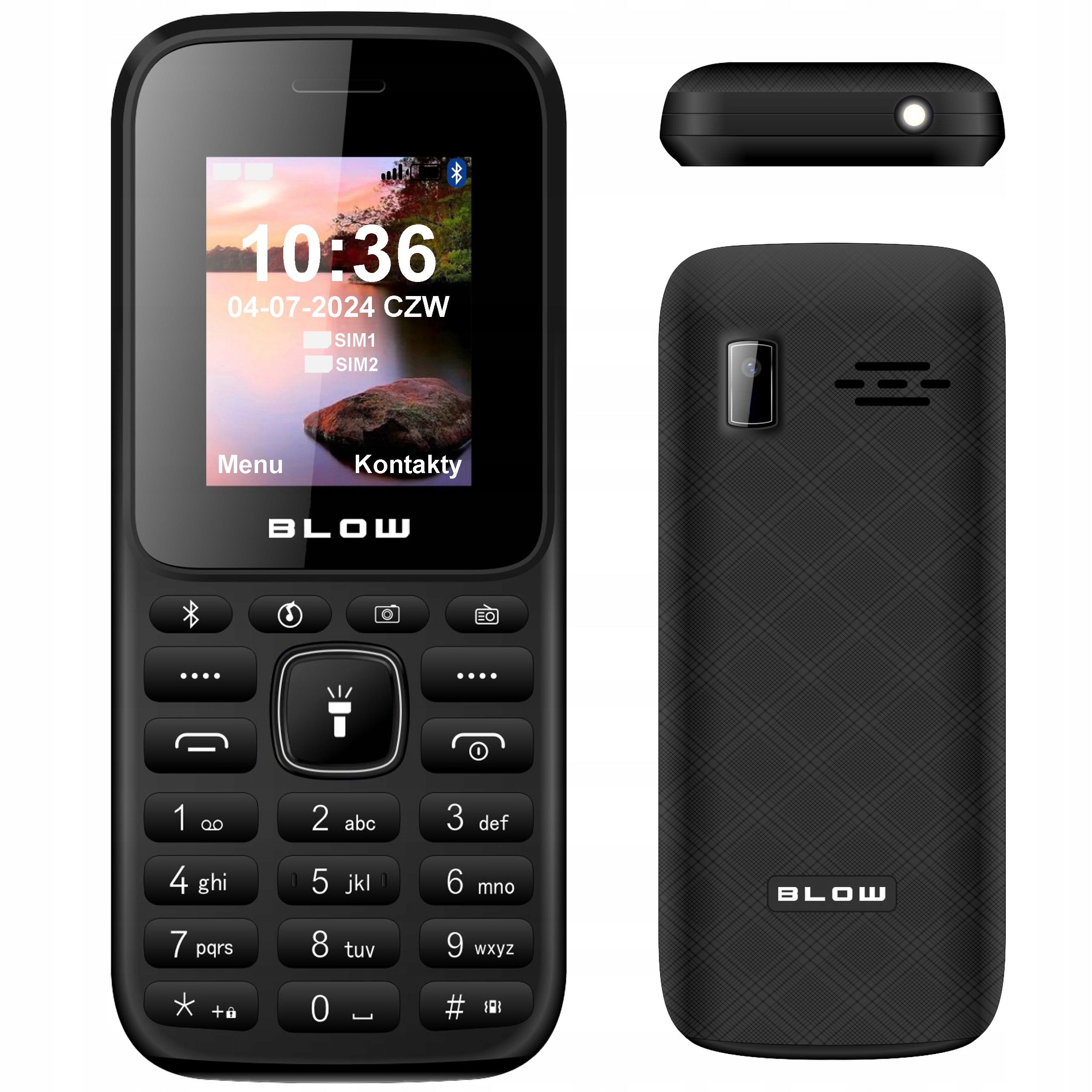 PHONE FOR SENIOR LOUD SIMPLE CAMERA FLASHLIGHT RADIO DUAL SIM BLUETOOTH Charger included yes