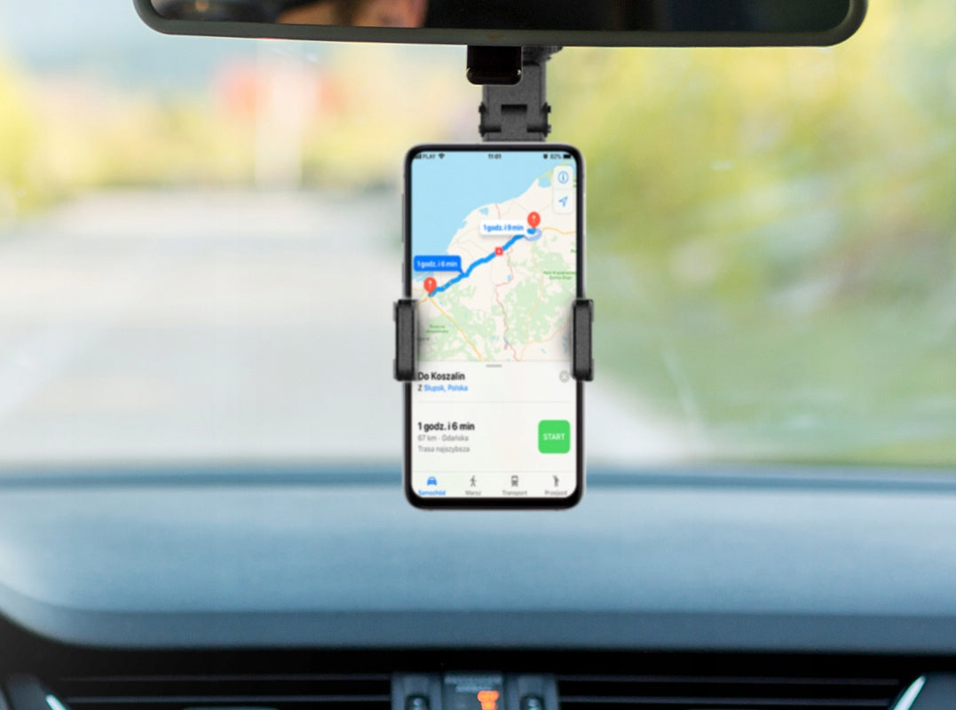 PHONE HOLDER FOR 360° DEGREE REARVIEW MIRROR Packaging status original