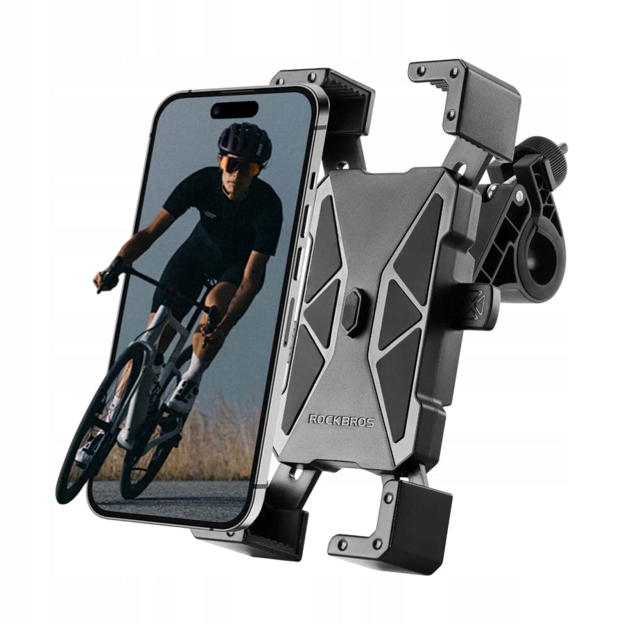 PHONE HOLDER FOR BIKE SCOOTER 360° 4,5 - 7,2" STRONG DURABLE Packaging status original
