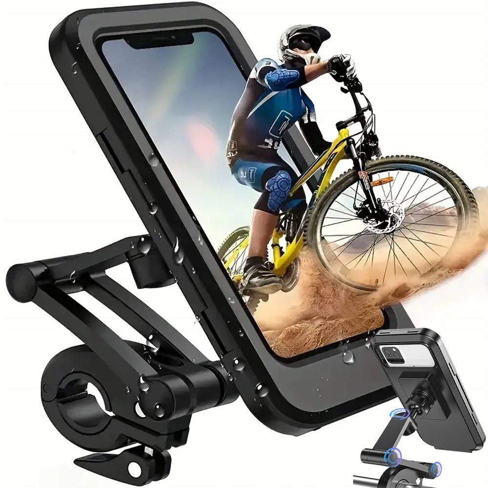 PHONE HOLDER FOR MOTORCYCLE BIKE WATERPROOF UNIVERSAL CASE
