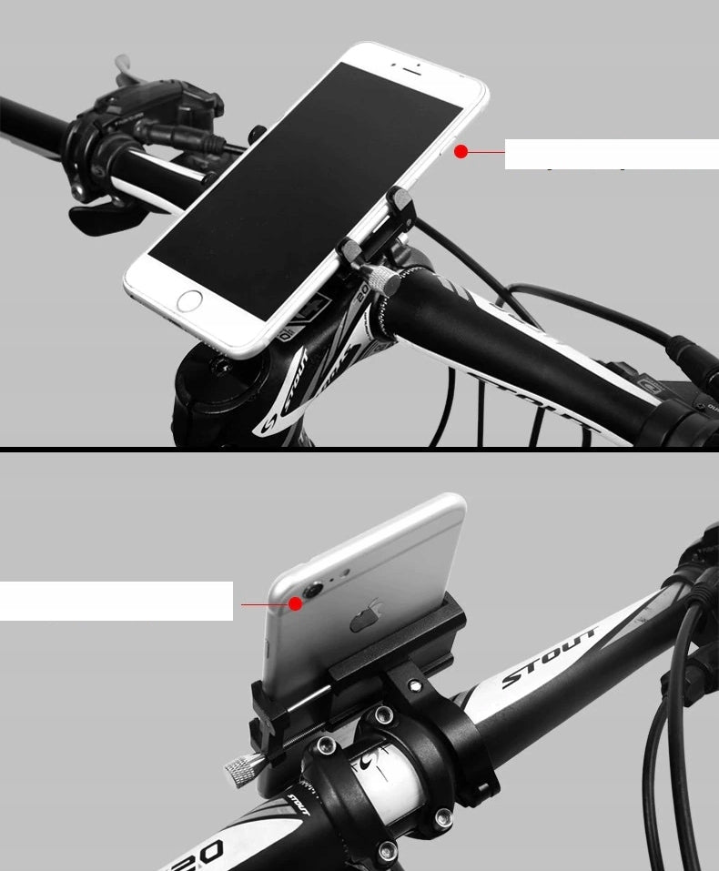 PHONE HOLDER GPS FOR STEERING WHEEL MOTOR ALUMINIUM BENGUO X-81 3-6,8″ Manufacturer code X-81