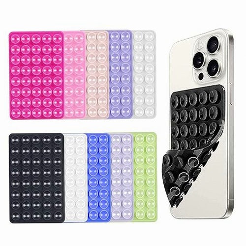 PHONE HOLDER WITH SUCTION CUPS DOUBLE-SIDED MINIMALIST STAND 10 PCS.