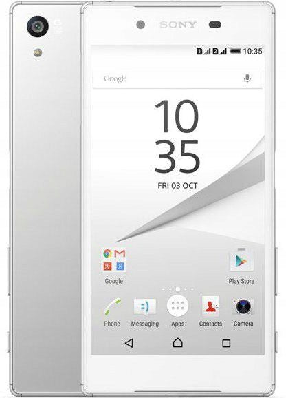 PHONE SONY XPERIA Z5 E6653 Silver and white Charger included yes