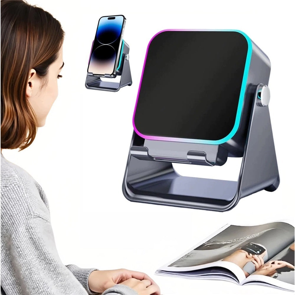 PHONE STAND WITH BLUETOOTH SPEAKER WIRELESS DESK 360 Packaging status original