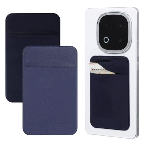 PHONE WALLET SELF ADHESIVE SPANDEX CARD HOLDER 2 PCS. for home Brand no brand