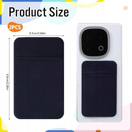 PHONE WALLET SELF ADHESIVE SPANDEX CARD HOLDER 2 PCS. for home Manufacturer code SWC5908151212608