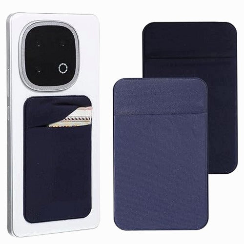PHONE WALLET SELF ADHESIVE SPANDEX CARD HOLDER 2 PCS. for home