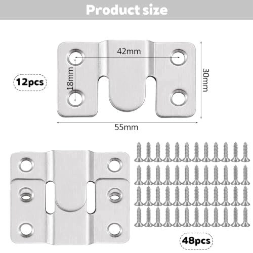 PICTURE HANGERS STAINLESS STEEL HEAVY DUTY 12 PCS STEEL Manufacturer code SWC5908201402393